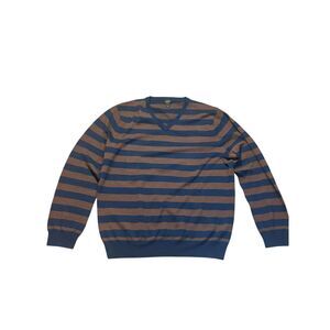 j crew merino wool sweater v neck preppy dark academia old money quiet luxury L